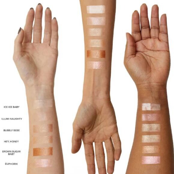 Nudestix Nudies Glow Cream Highlighter Stick with Brush in Euphorix - Picture 2 of 4